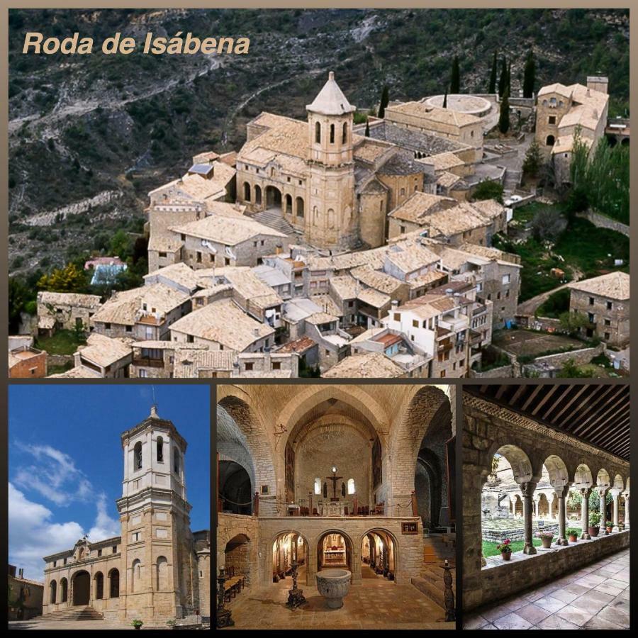 شقة Balcon De Garbison Roda de Isábena المظهر الخارجي الصورة